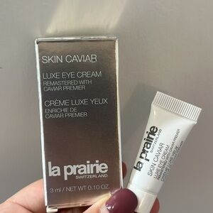 LA PRAIRIE LIFTING & FIRMING Caviar Luxe Eye Cream 3ml New! Made in Switzerland